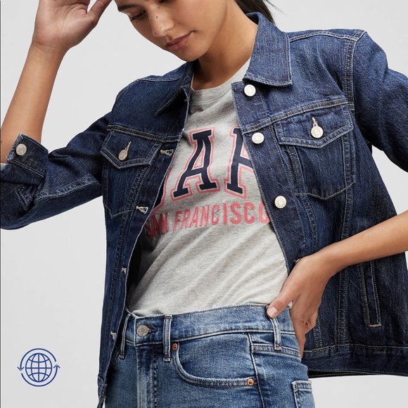 GAP Jackets & Blazers - ❌SOLD❌ Gap dark wash denim jacket size extra small